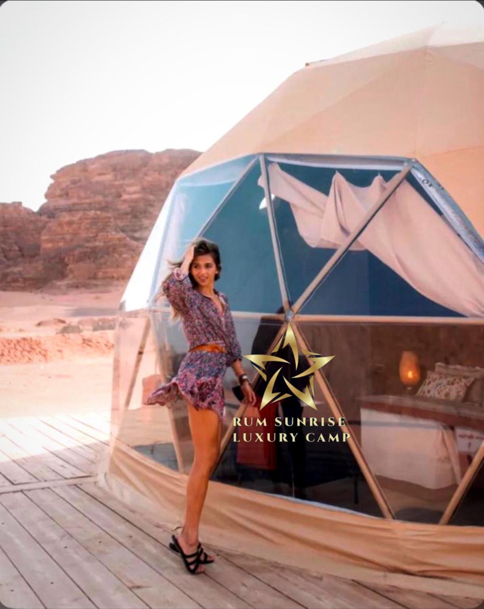 Rum Sunrlse Luxury Camp Wadi Rum Esterno foto